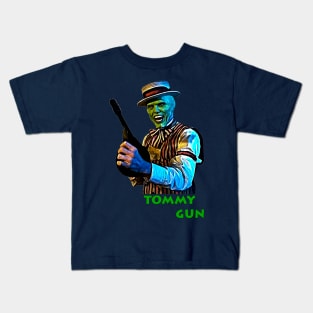 a tommy gun Kids T-Shirt